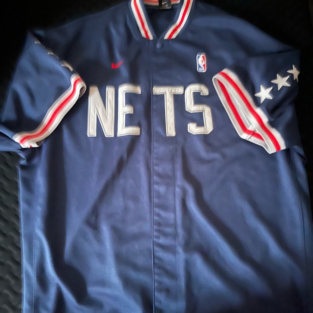 Blue Nets Basketball Warm-Up Jacket